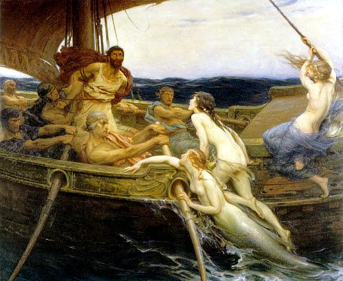 calypso and odysseus. “Odysseus und die Sirenen”