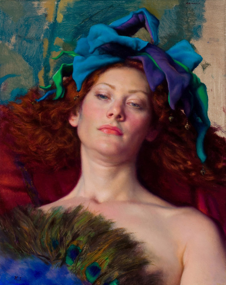 Shanks-Harlequin 20x16 Oil $155000