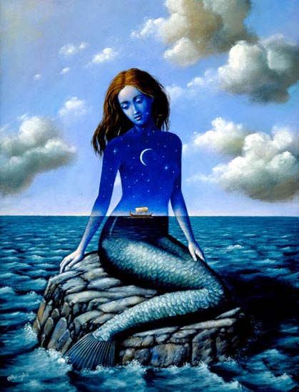 Waiting for Ulysses by Rafal Olbinski