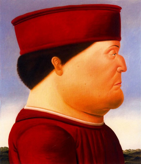 Fernando Botero After Piero della Francesca 1998