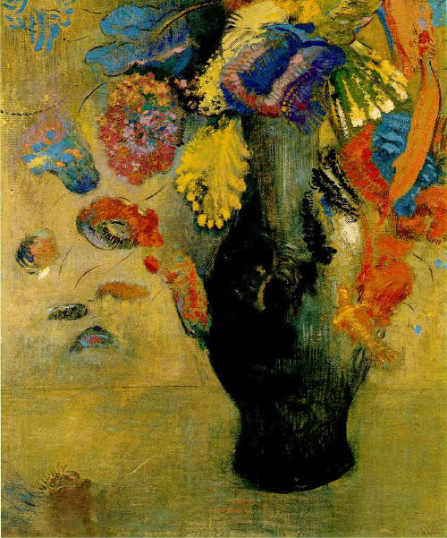 Odilon Redon, Flowers, C1903