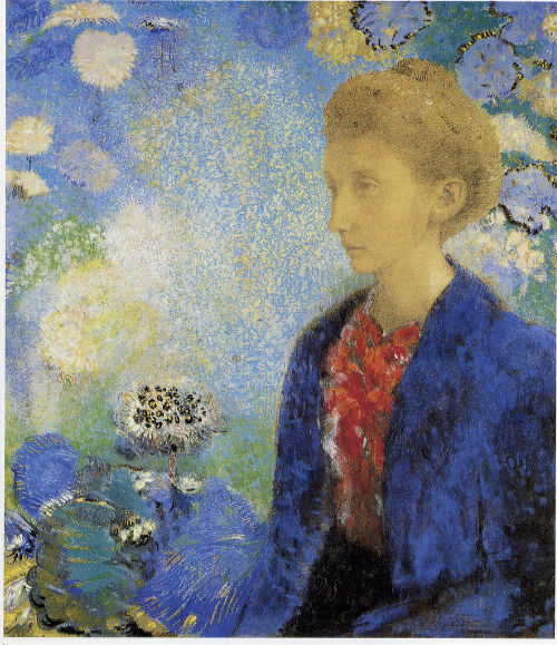 Odilon Redon, Madame de Domecy, 1903