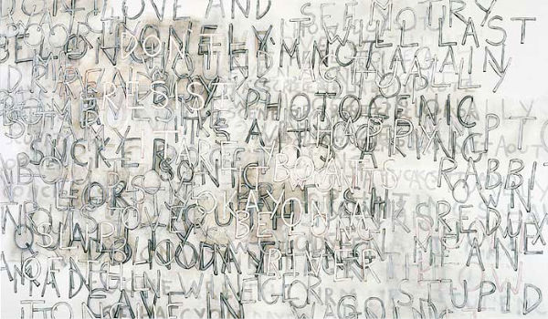 Sonic Youth Day (2007) oil on linen 60 x 102 inches