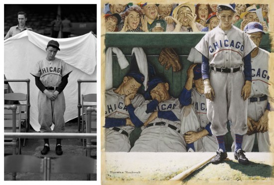 Norman Rockwell The Dugout
