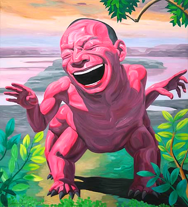EscapeIntoLife_Yue Minjun9