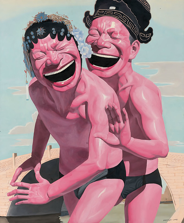 EscapeIntoLife-YueMinjun3