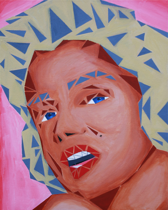 jamie martinez triangulism painting "mm"