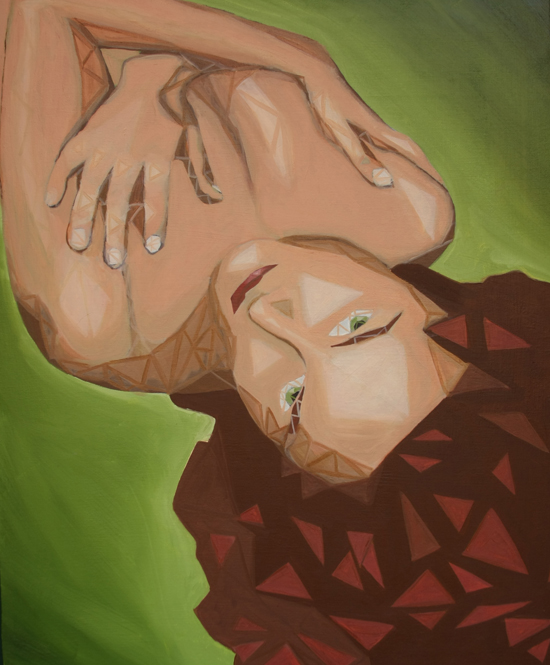 jamie martinez triangulism painting "cover up"