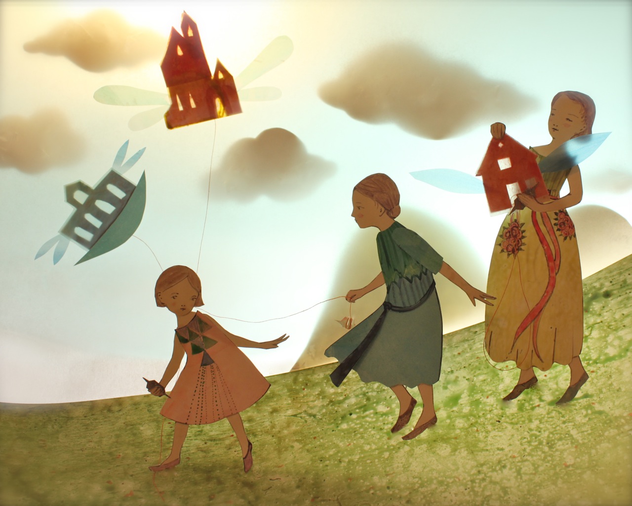 Kites 1Three Sisters1