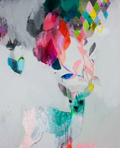 4_miranda_skoczek_the_young_and_colourful_doe_oil_and_acrylic_on_canvas_1680x1370mm_2010