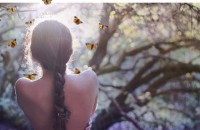 Brian Oldham, butterfly girl
