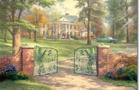 thomas kinkade to paint graceland 1