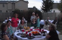 Chris Memorial #2, Back yard, a big bunch