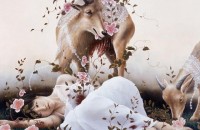 Ai Shinohara, animals, lace