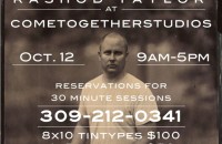 Rashod Taylor, Tintype Flyer, event