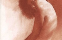 Pretty in Pink, 2013. Red chalk drawing, A3. Limited Edition Giclees available