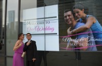 Mandy and Thomas, welcome to our wedding